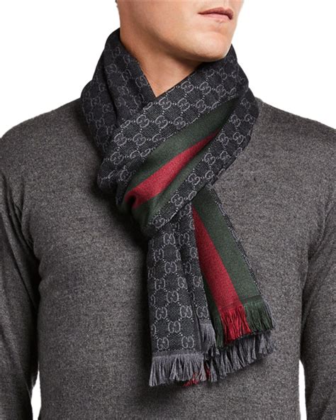 scarf gucci men|Gucci scarf men sale.